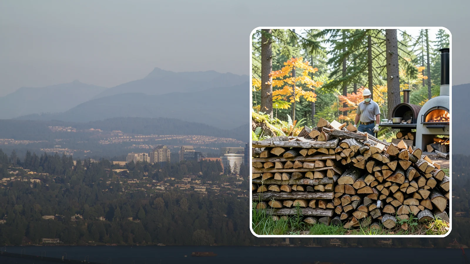 Pizza Oven Wood in Medina, King County, WA - Compact, ultra-dry wood cut to fit wood-fired pizza ovens and reach high baking temperatures fast.