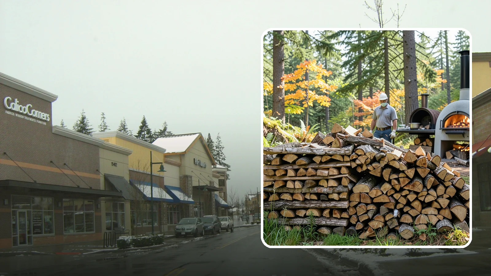 Pizza Oven Wood in Mill Creek, Snohomish County, WA - Compact, ultra-dry wood cut to fit wood-fired pizza ovens and reach high baking temperatures fast.