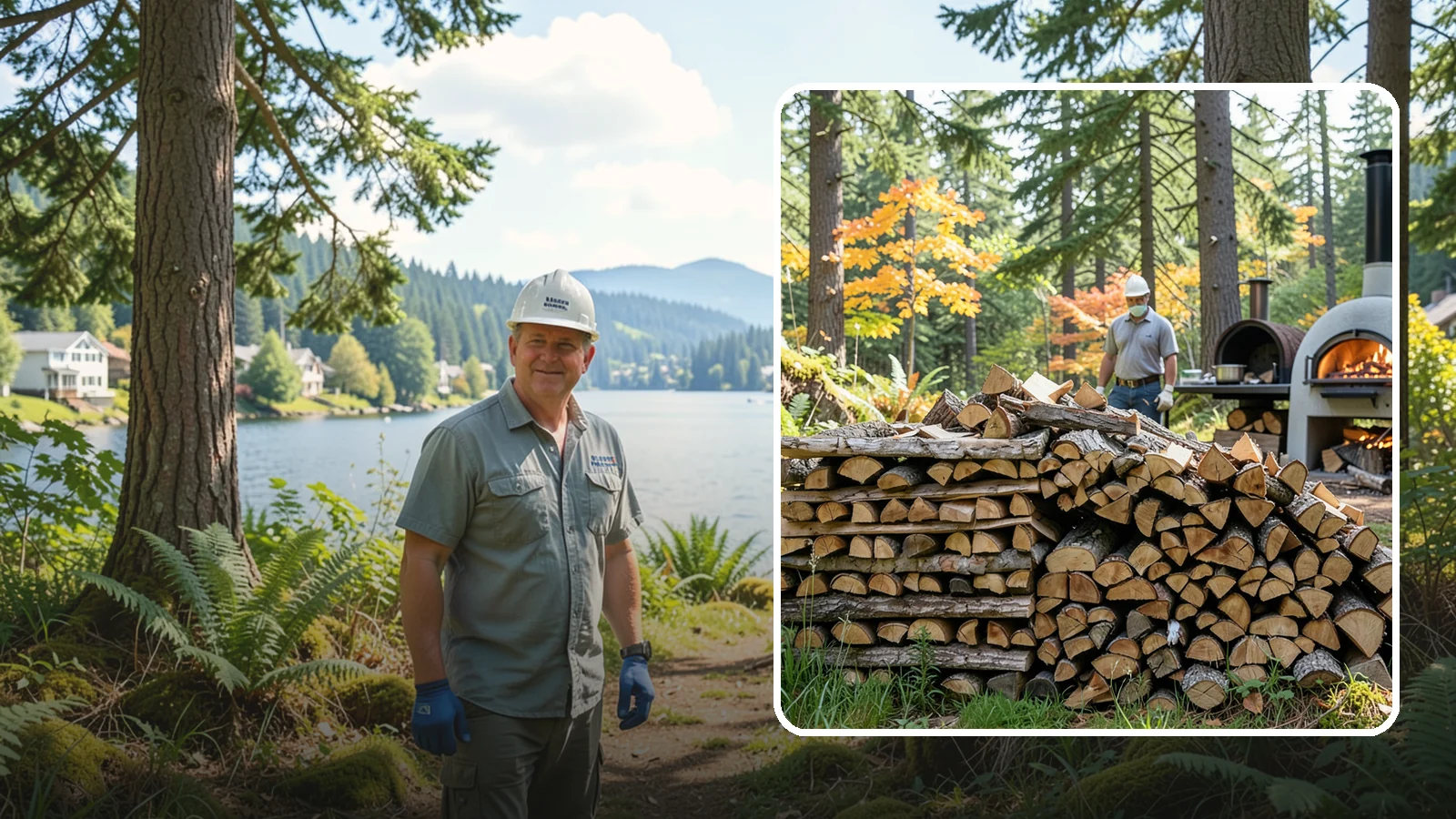 Pizza Oven Wood in Milton, King County, WA - Compact, ultra-dry wood cut to fit wood-fired pizza ovens and reach high baking temperatures fast.