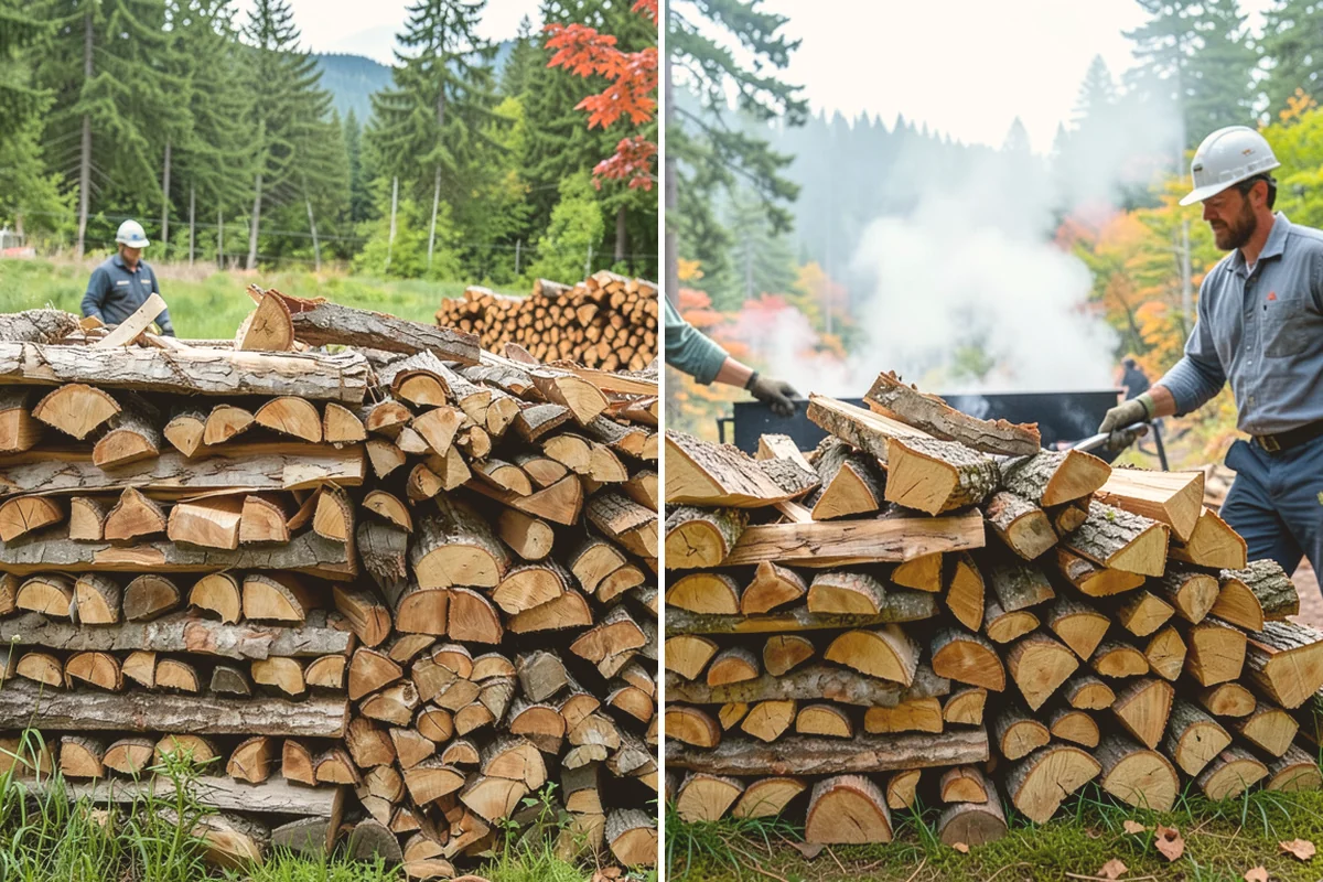Pizza Oven Wood in Milton, King County, WA - Select the amount of pizza wood you need