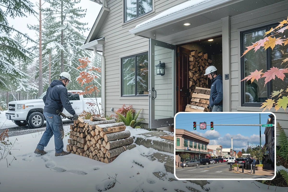 Pizza Oven Wood in Monroe, Snohomish County, WA - Small splits sized for pizza-oven fireboxes