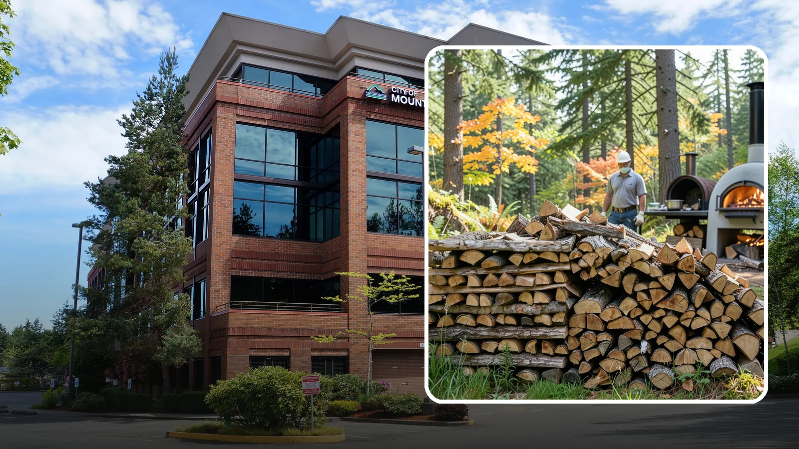 Pizza Oven Wood in Mountlake Terrace, Snohomish County, WA - Compact, ultra-dry wood cut to fit wood-fired pizza ovens and reach high baking temperatures fast.