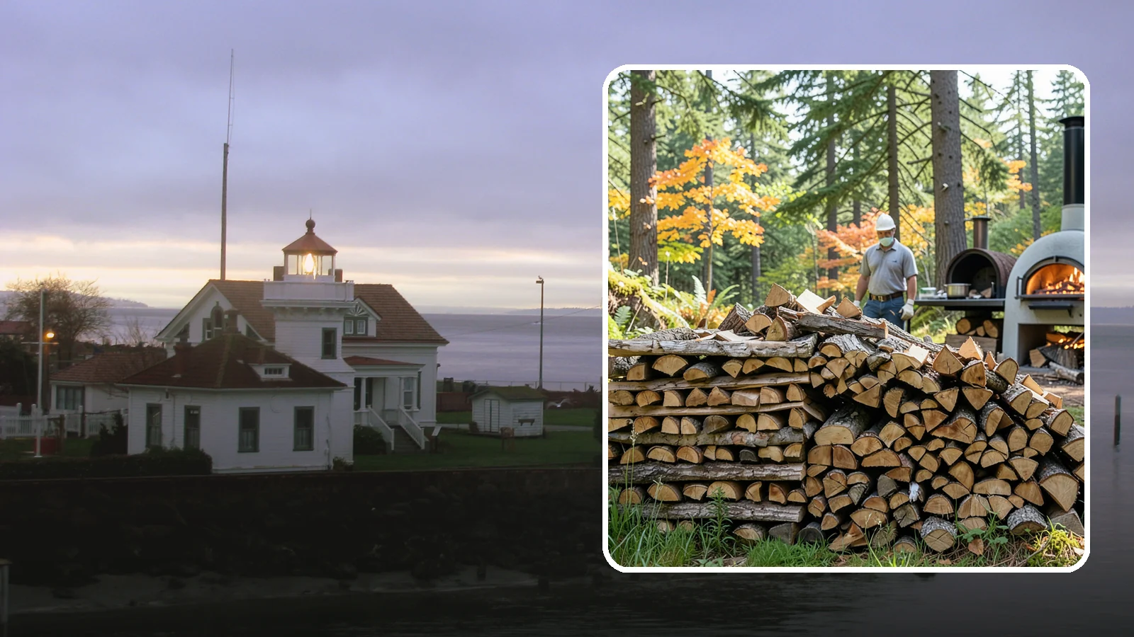Pizza Oven Wood in Mukilteo, Snohomish County, WA - Compact, ultra-dry wood cut to fit wood-fired pizza ovens and reach high baking temperatures fast.
