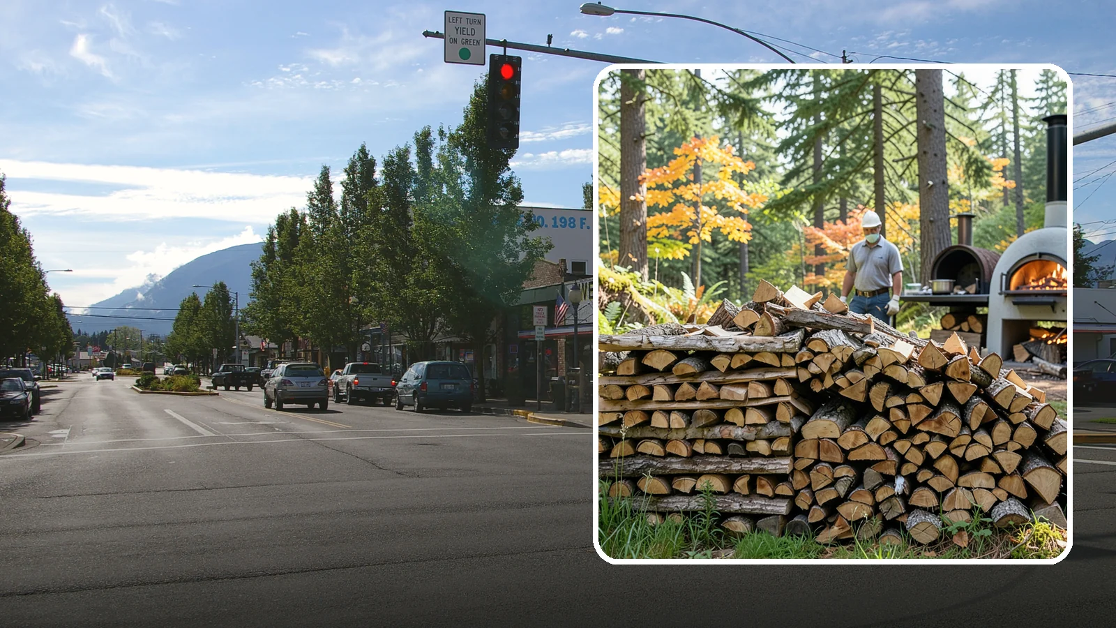Pizza Oven Wood in North Bend, King County, WA - Compact, ultra-dry wood cut to fit wood-fired pizza ovens and reach high baking temperatures fast.