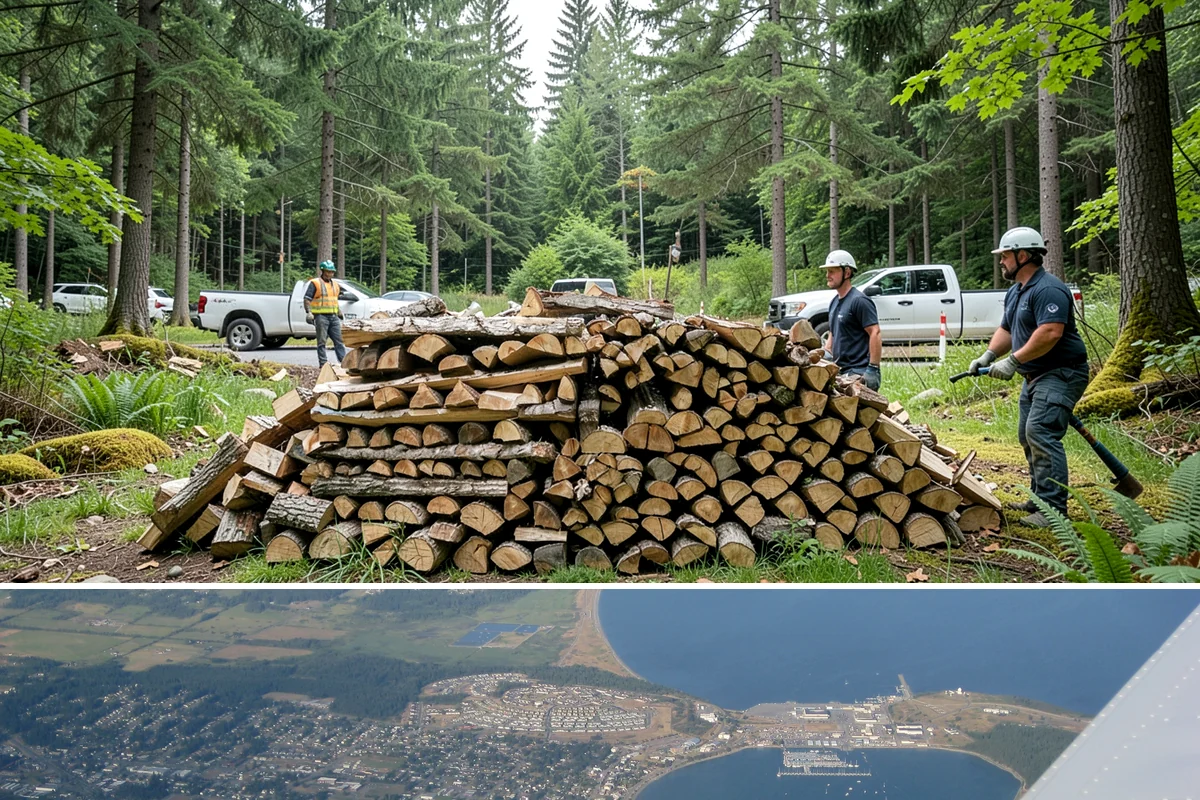 Pizza Oven Wood in Oak Harbor, Island County, WA - Popular year-round, with a noticeable lift during summer entertaining and outdoor cooking season.