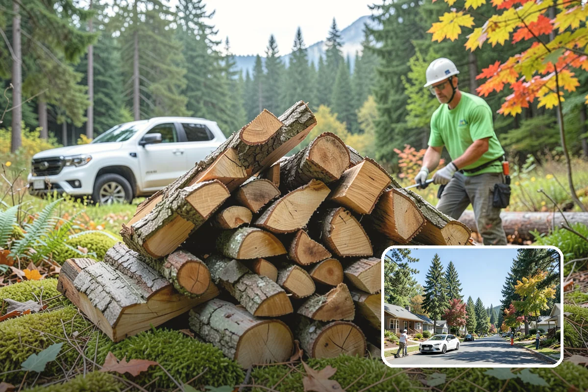 Pizza Oven Wood in Orting, Pierce County, WA - Small splits sized for pizza-oven fireboxes