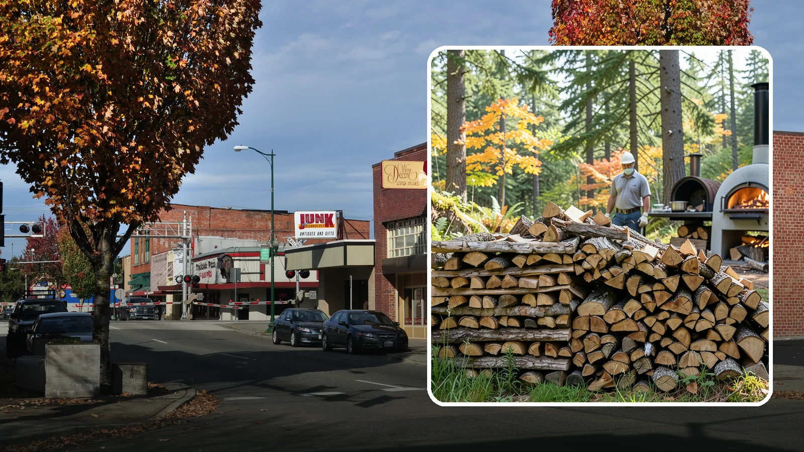 Pizza Oven Wood in Puyallup, Pierce County, WA - Compact, ultra-dry wood cut to fit wood-fired pizza ovens and reach high baking temperatures fast.