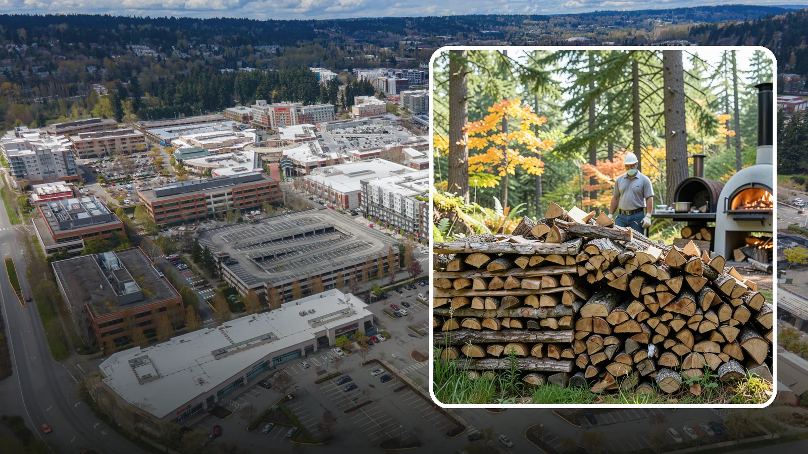 Pizza Oven Wood in Redmond, King County, WA - Compact, ultra-dry wood cut to fit wood-fired pizza ovens and reach high baking temperatures fast.