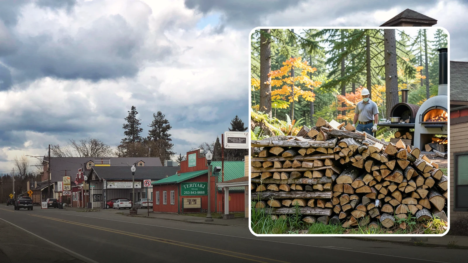 Pizza Oven Wood in Roy, Pierce County, WA - Compact, ultra-dry wood cut to fit wood-fired pizza ovens and reach high baking temperatures fast.