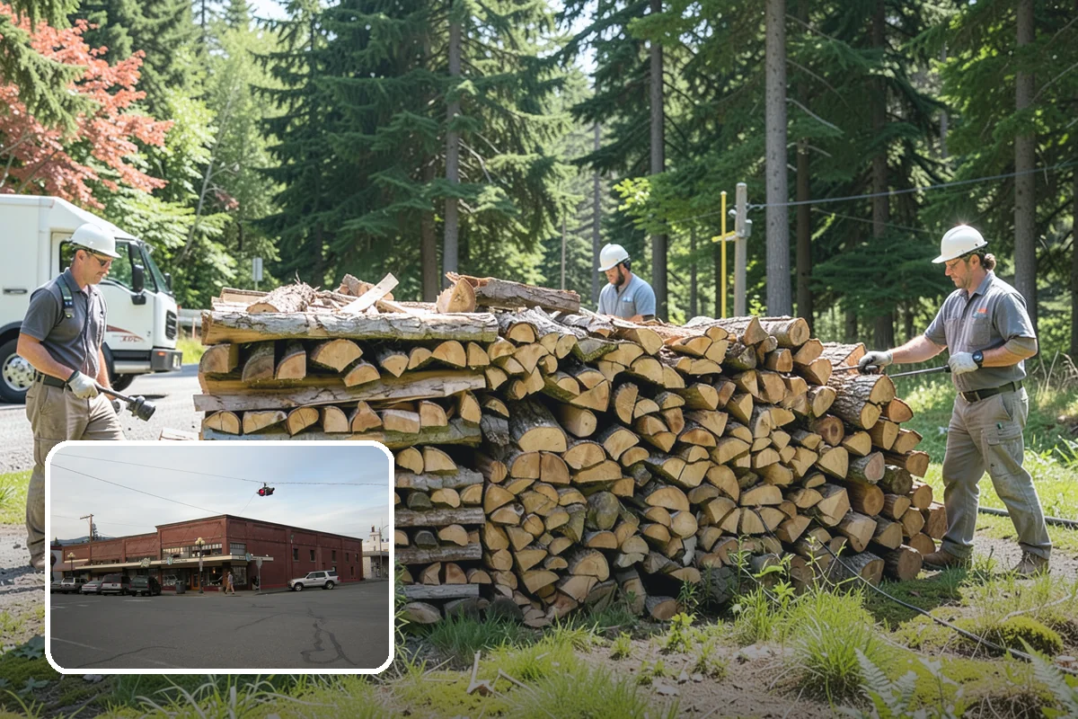 Pizza Oven Wood in Sedro-Woolley, Skagit County, WA - Small splits sized for pizza-oven fireboxes