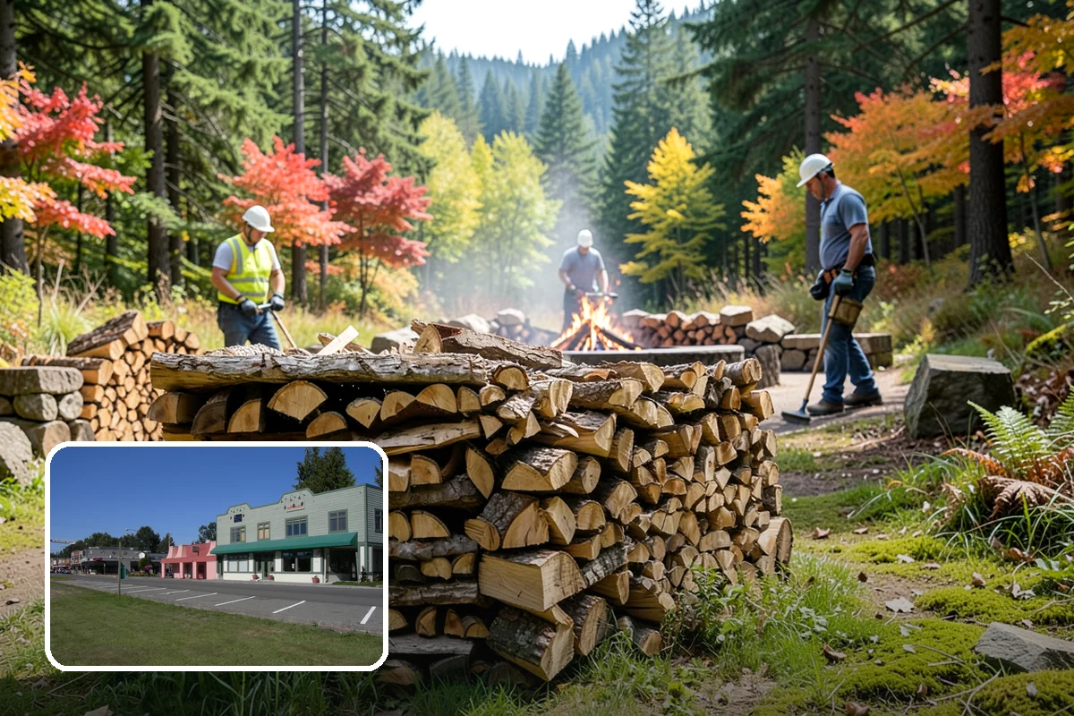 Pizza Oven Wood in Snoqualmie, King County, WA - Small splits sized for pizza-oven fireboxes