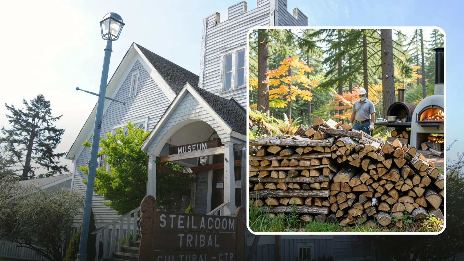 Pizza Oven Wood in Steilacoom, Pierce County, WA - Compact, ultra-dry wood cut to fit wood-fired pizza ovens and reach high baking temperatures fast.