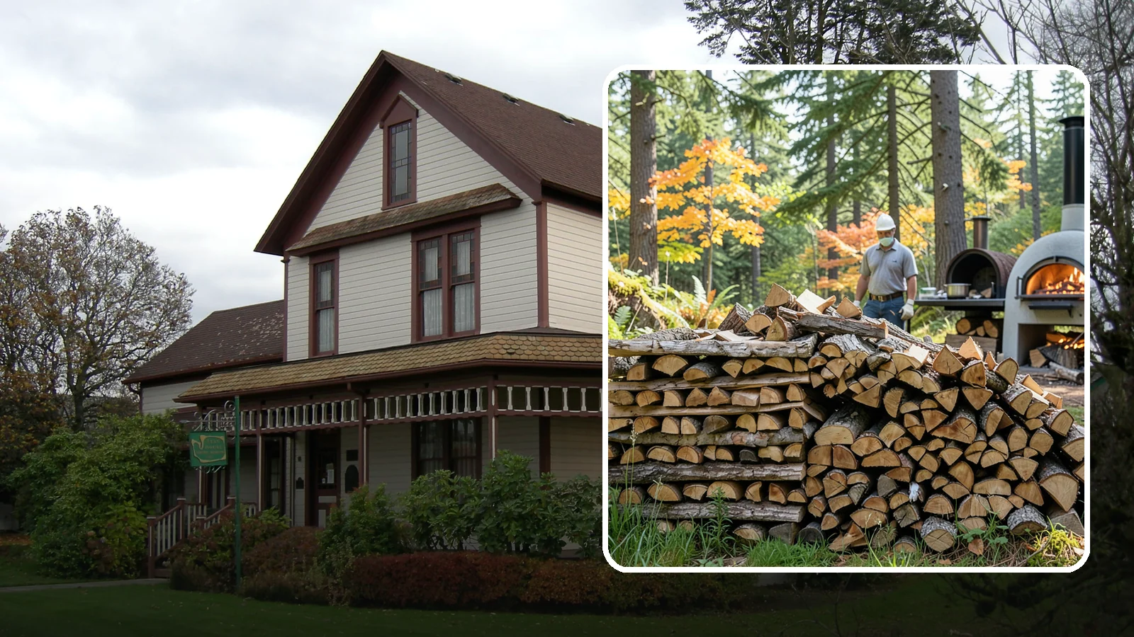 Pizza Oven Wood in Sumner, Pierce County, WA - Compact, ultra-dry wood cut to fit wood-fired pizza ovens and reach high baking temperatures fast.