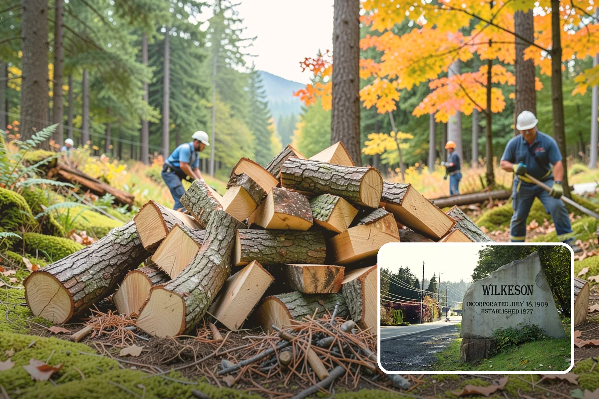 Pizza Oven Wood in Wilkeson, Pierce County, WA - Small splits sized for pizza-oven fireboxes