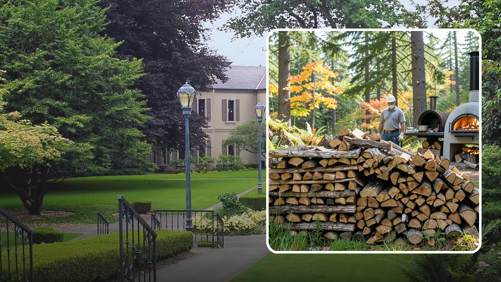 Pizza Oven Wood in Woodinville, King County, WA - Compact, ultra-dry wood cut to fit wood-fired pizza ovens and reach high baking temperatures fast.