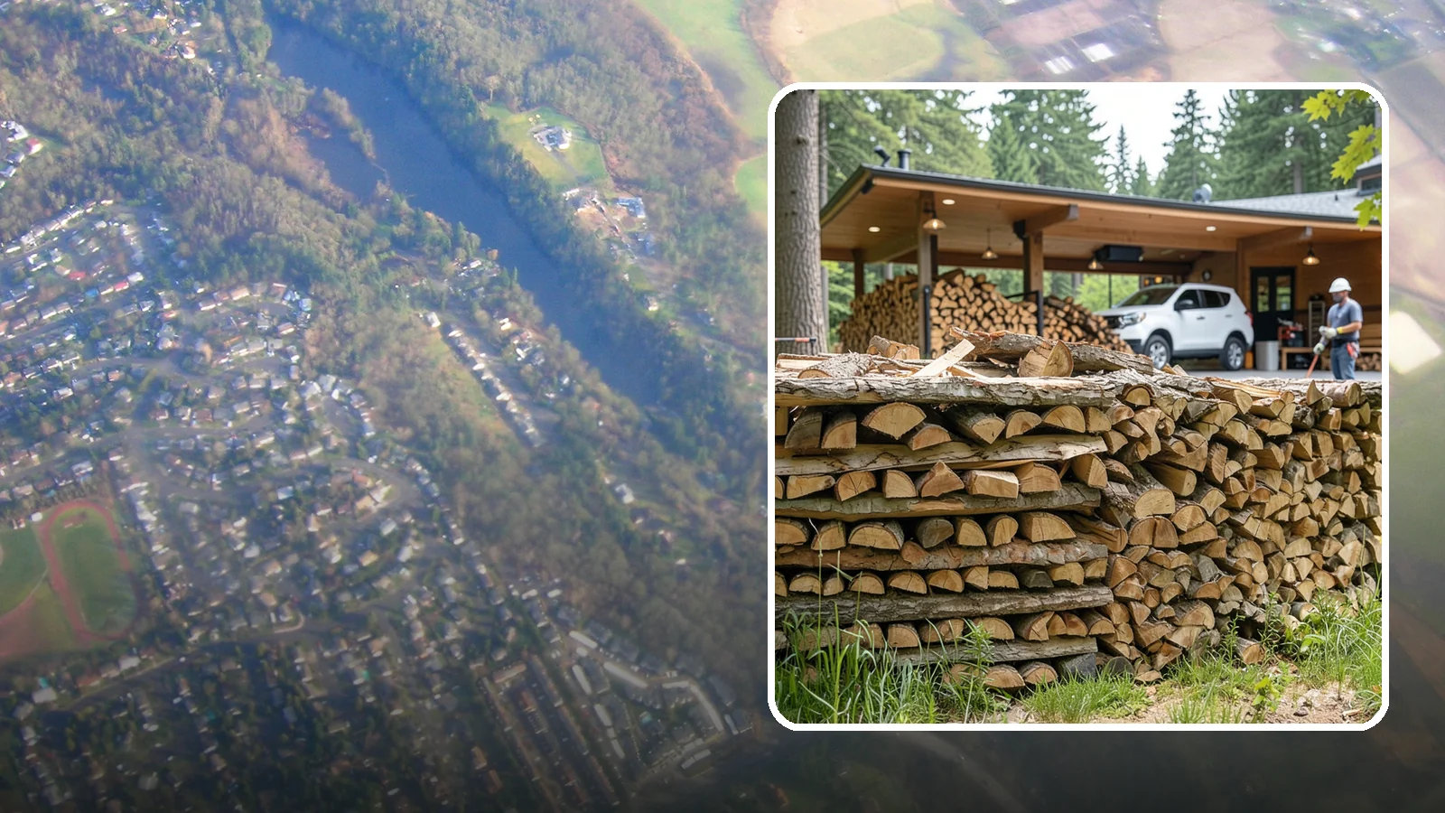 Pizza Restaurant Firewood in Algona, King County, WA - We keep Pacific Northwest pizzerias stocked with dry, clean-burning wood cut to fit wood-fired pizza ovens.