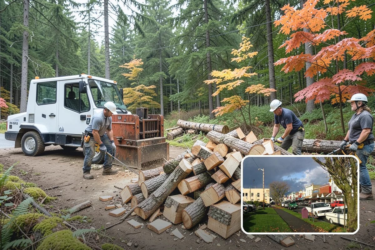 Pizza Restaurant Firewood in Arlington, Snohomish County, WA - Wood sized to fit pizza oven fireboxes