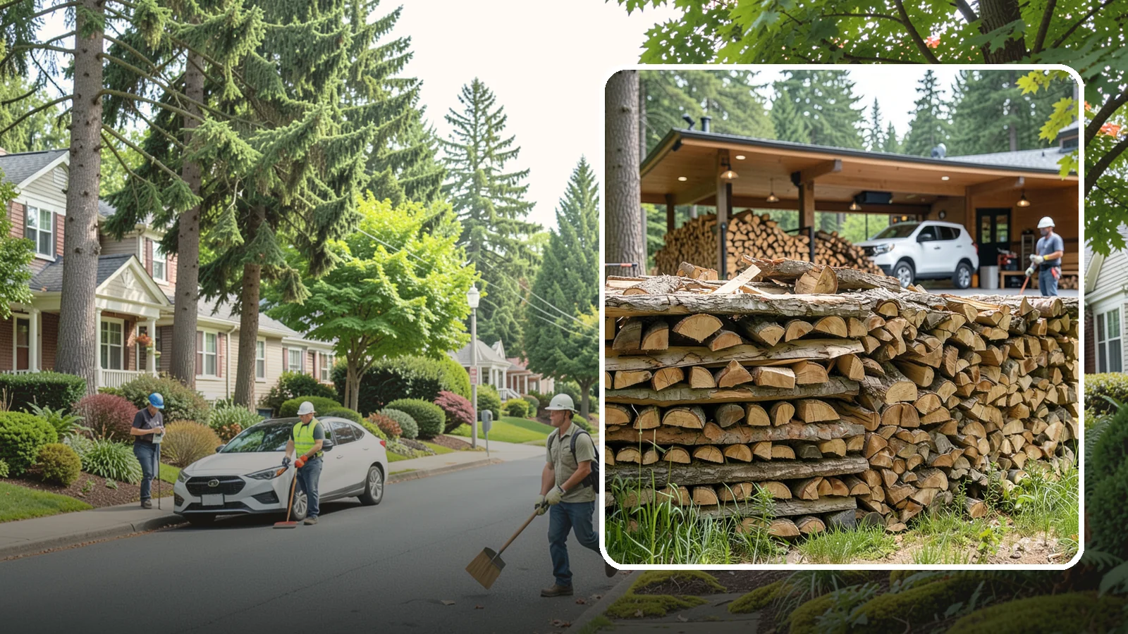 Pizza Restaurant Firewood in Beaux Arts Village, King County, WA - We keep Pacific Northwest pizzerias stocked with dry, clean-burning wood cut to fit wood-fired pizza ovens.