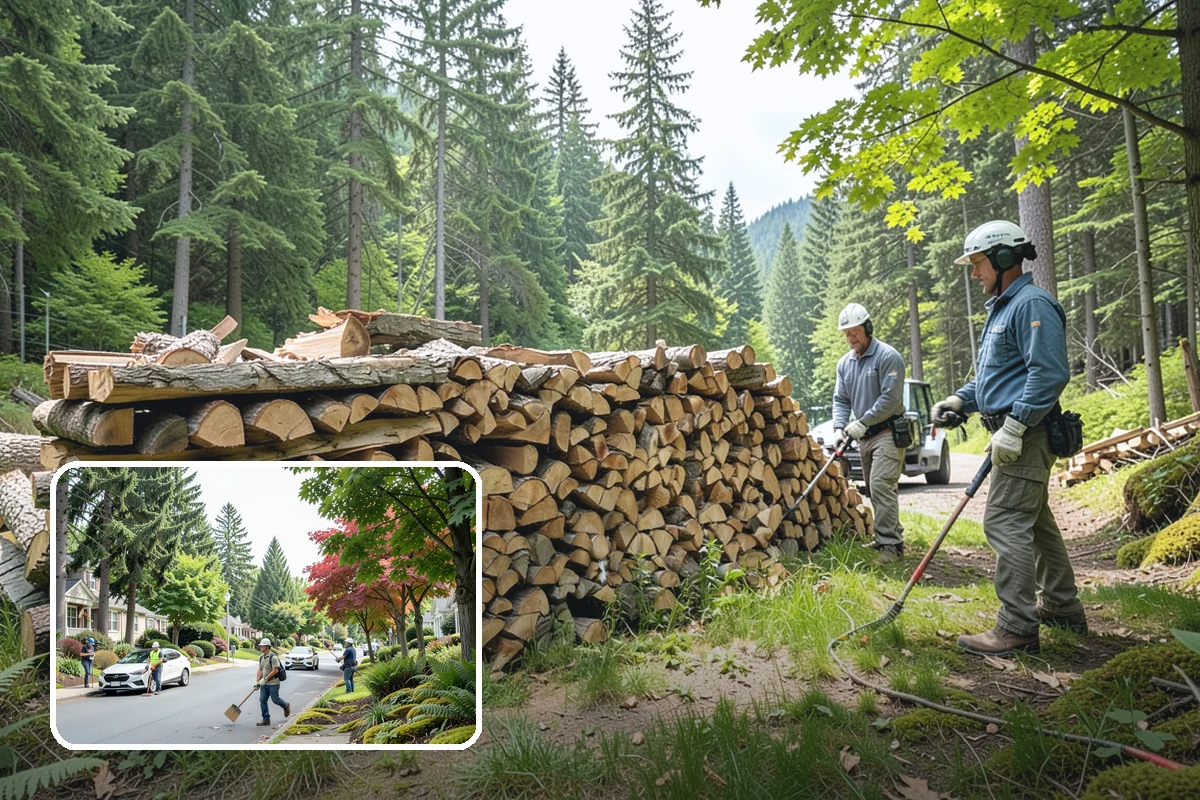 Pizza Restaurant Firewood in Beaux Arts Village, King County, WA - Wood sized to fit pizza oven fireboxes