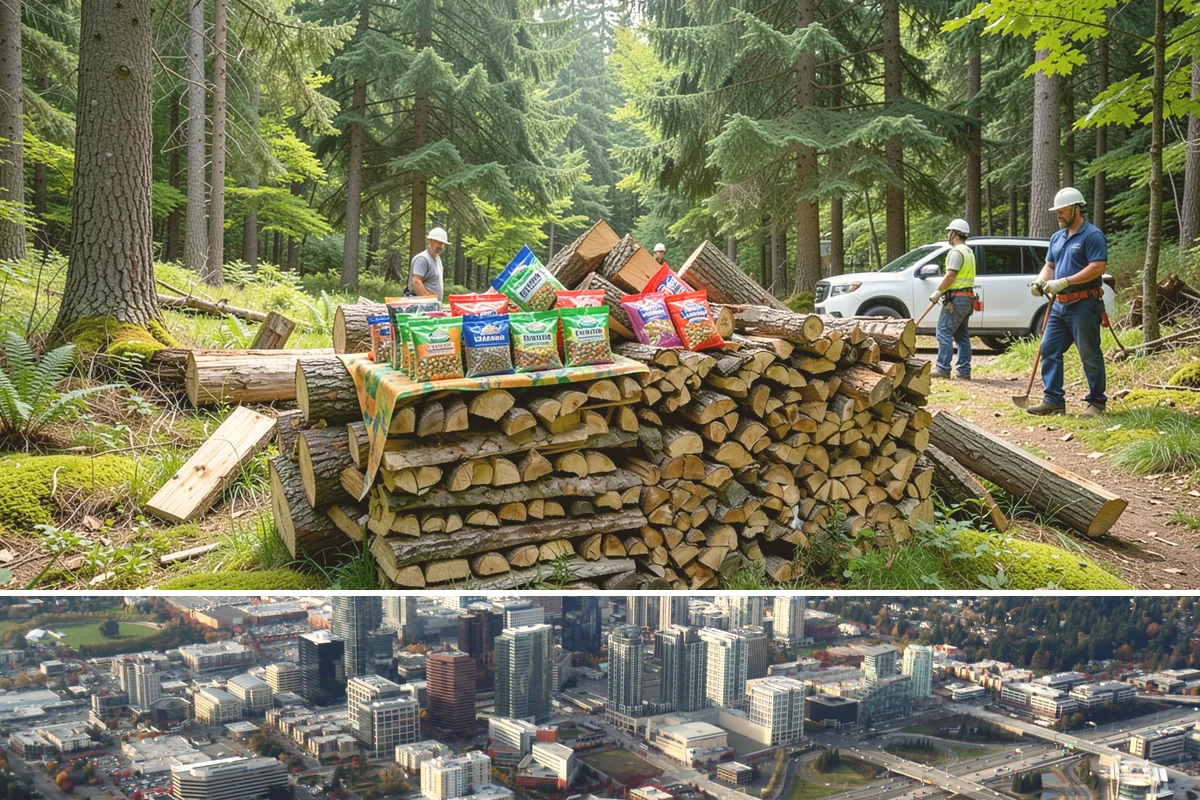 Pizza Restaurant Firewood in Bellevue, King County, WA - Secure a steady supply ahead of the busy fall and holiday pizza season.