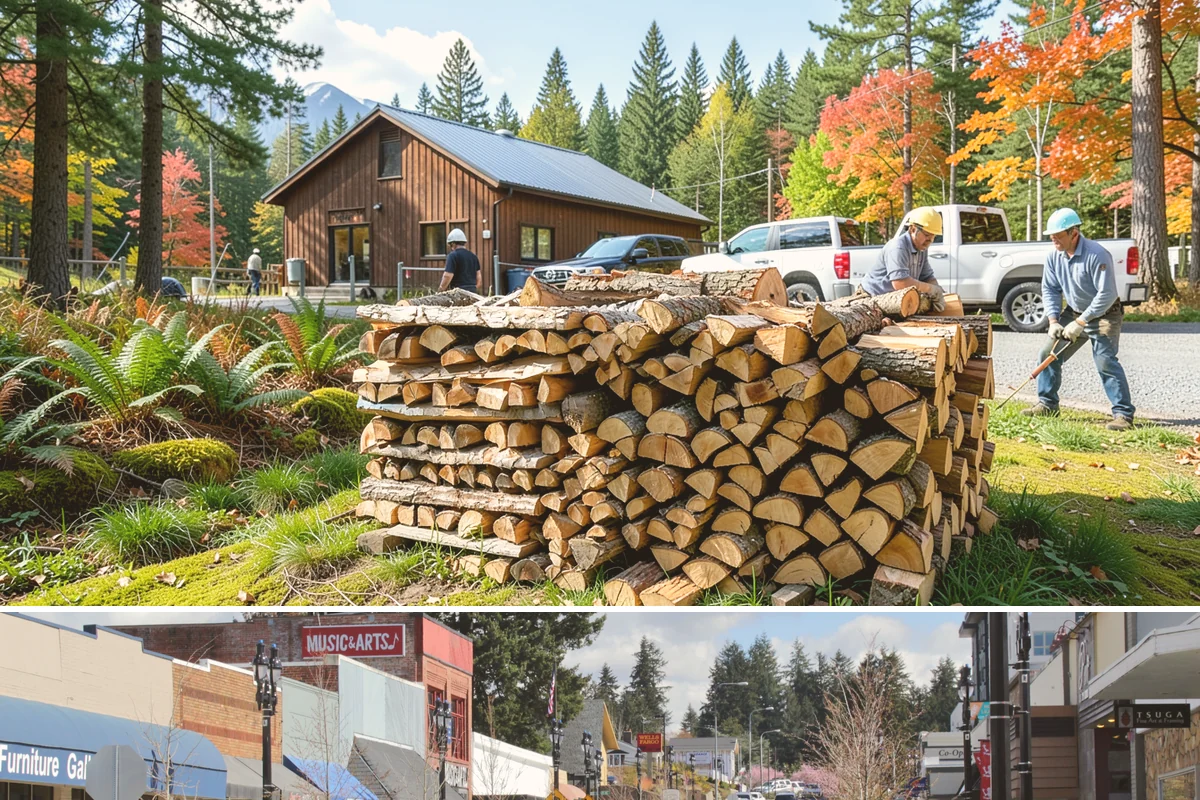 Pizza Restaurant Firewood in Bothell, King County, WA - Secure a steady supply ahead of the busy fall and holiday pizza season.