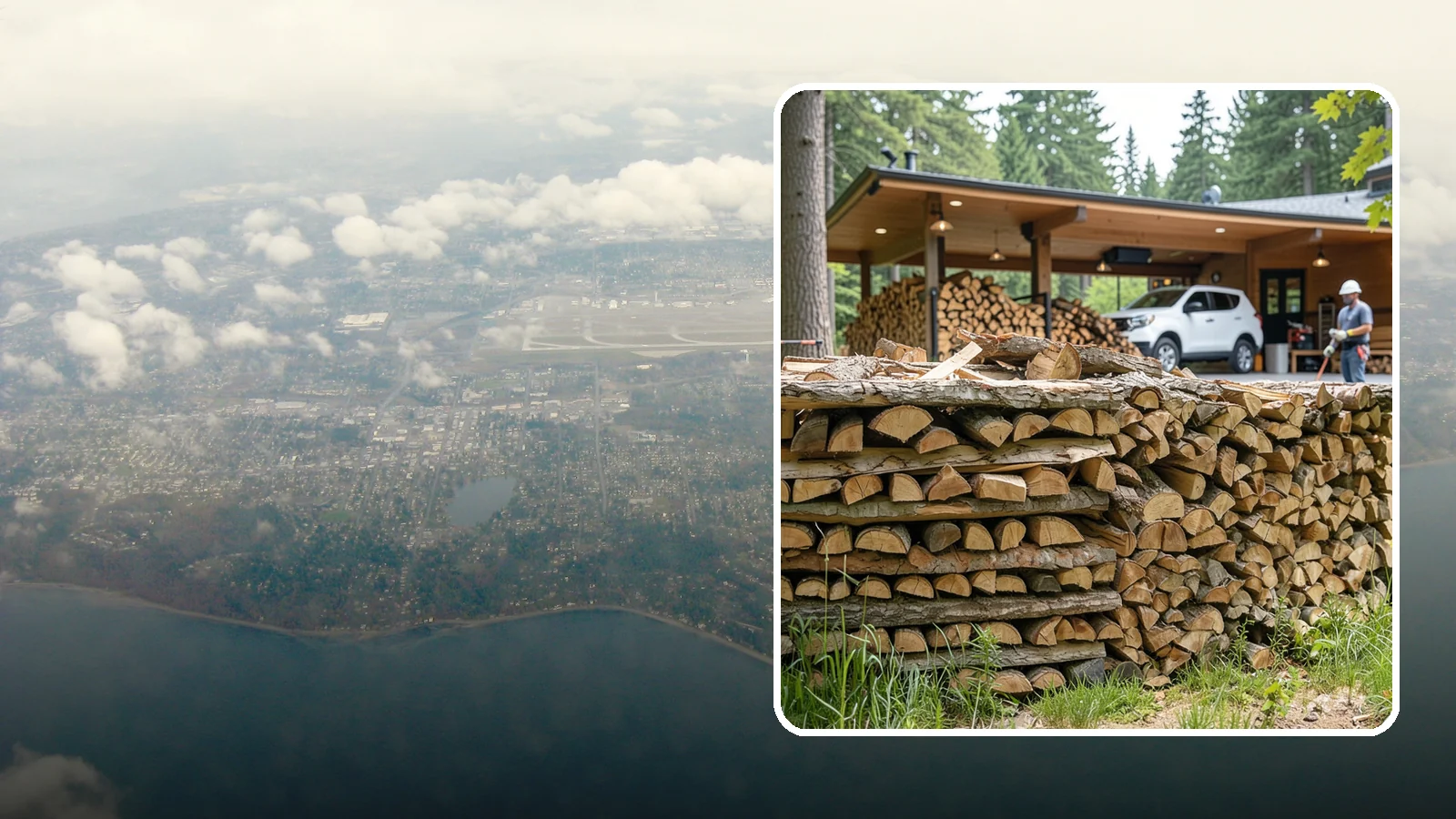 Pizza Restaurant Firewood in Burien, King County, WA - We keep Pacific Northwest pizzerias stocked with dry, clean-burning wood cut to fit wood-fired pizza ovens.