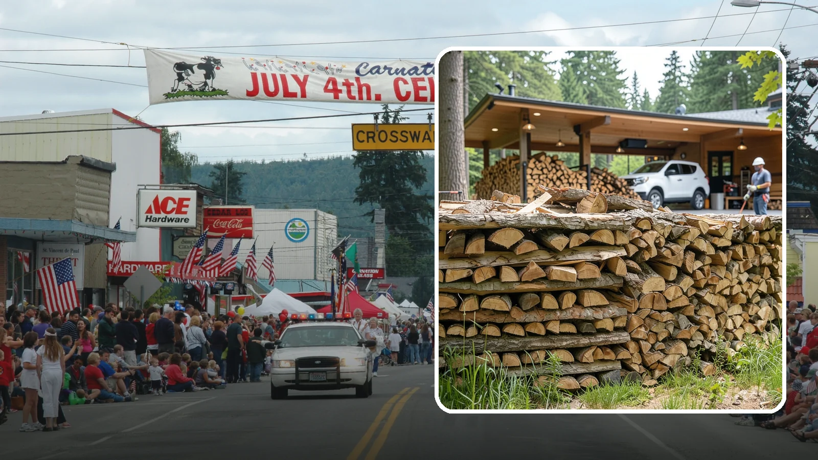 Pizza Restaurant Firewood in Carnation, King County, WA - We keep Pacific Northwest pizzerias stocked with dry, clean-burning wood cut to fit wood-fired pizza ovens.