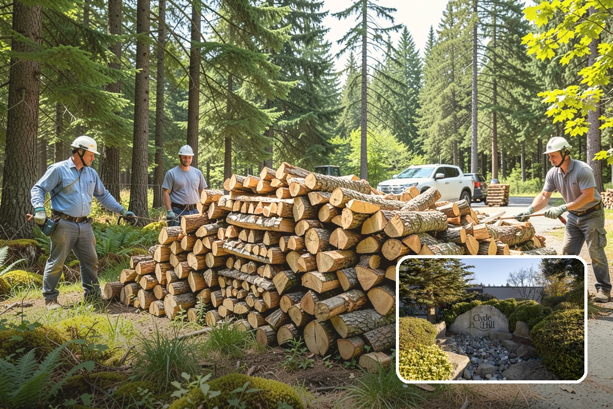 Pizza Restaurant Firewood in Clyde Hill, King County, WA - Wood sized to fit pizza oven fireboxes
