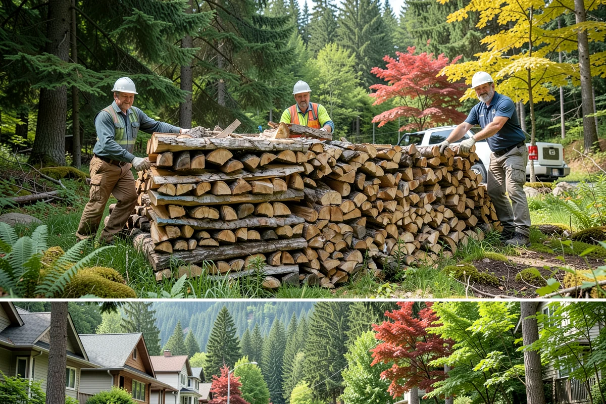Pizza Restaurant Firewood in Darrington, WA - Secure a steady supply ahead of the busy fall and holiday pizza season.