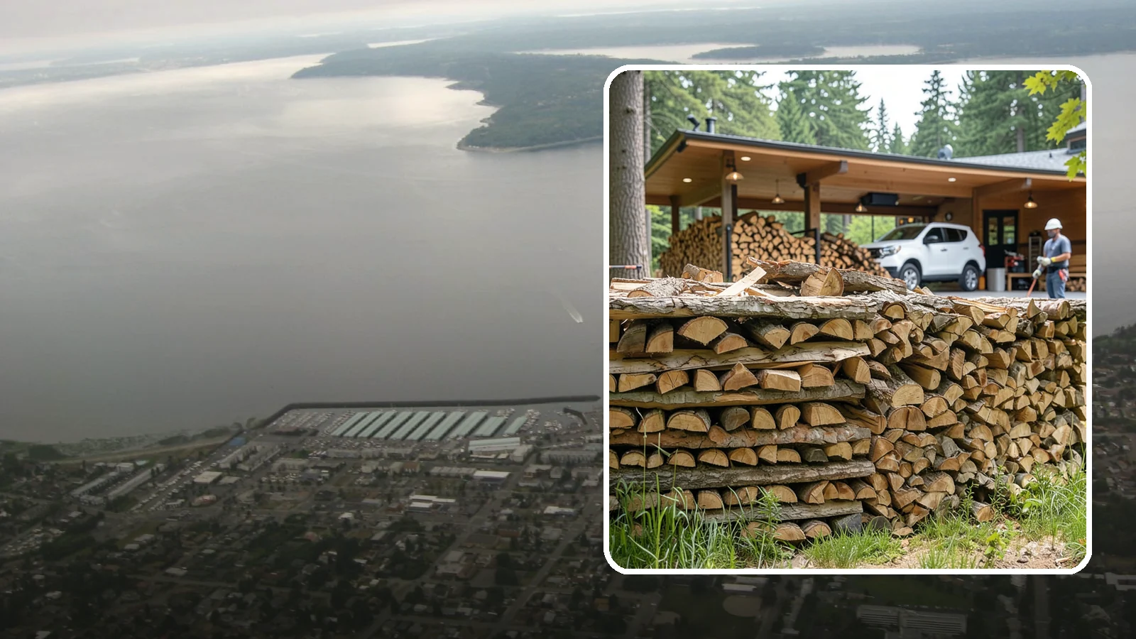 Pizza Restaurant Firewood in Des Moines, King County, WA - We keep Pacific Northwest pizzerias stocked with dry, clean-burning wood cut to fit wood-fired pizza ovens.