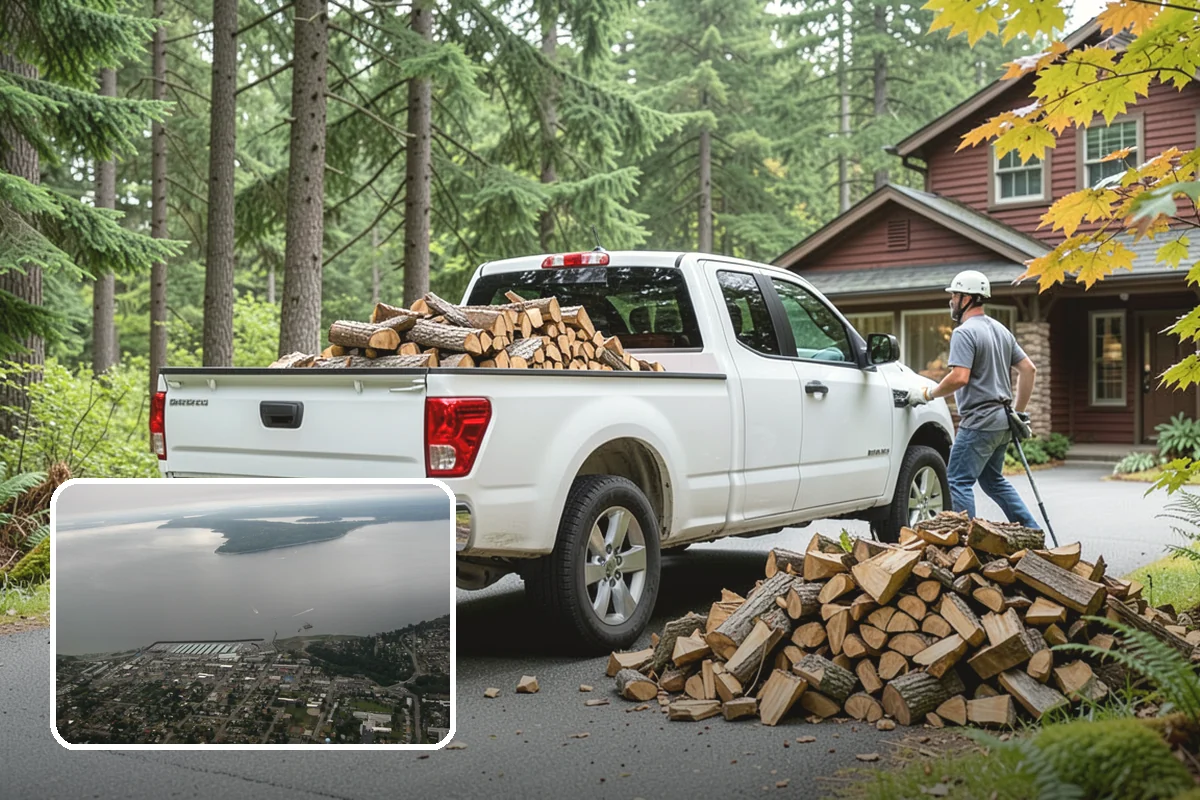 Pizza Restaurant Firewood in Des Moines, King County, WA - Wood sized to fit pizza oven fireboxes