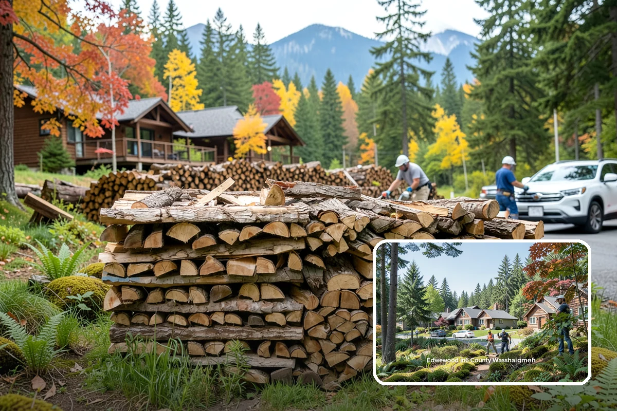 Pizza Restaurant Firewood in Edgewood, Pierce County, WA - Wood sized to fit pizza oven fireboxes