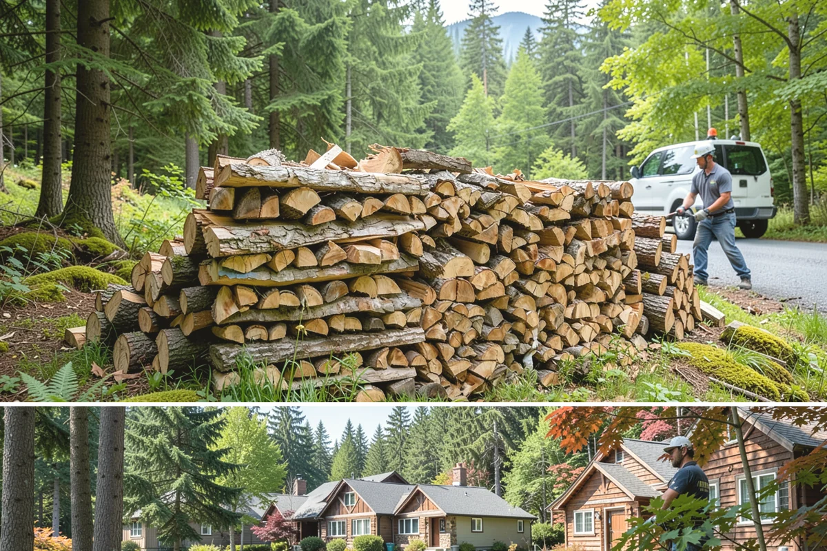 Pizza Restaurant Firewood in Edgewood, Pierce County, WA - Secure a steady supply ahead of the busy fall and holiday pizza season.