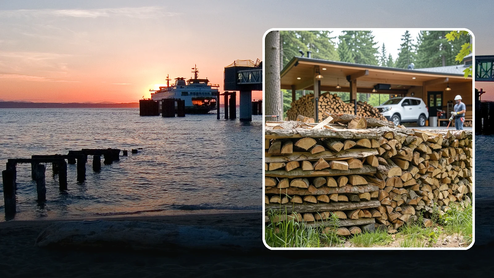 Pizza Restaurant Firewood in Edmonds, Snohomish County, WA - We keep Pacific Northwest pizzerias stocked with dry, clean-burning wood cut to fit wood-fired pizza ovens.