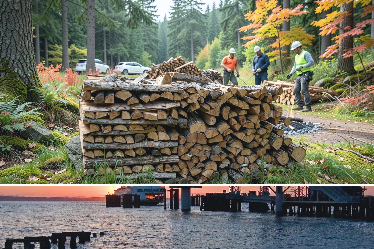 Pizza Restaurant Firewood in Edmonds, Snohomish County, WA - Secure a steady supply ahead of the busy fall and holiday pizza season.