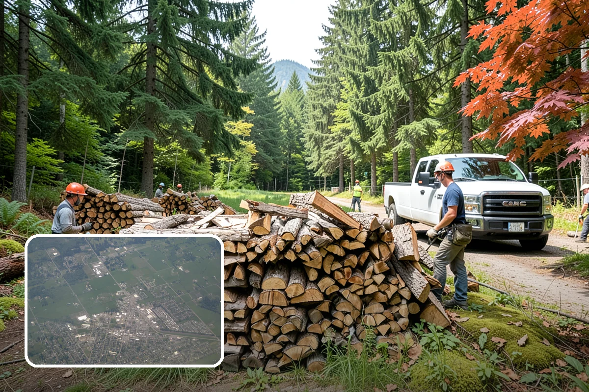 Pizza Restaurant Firewood in Enumclaw, King County, WA - Wood sized to fit pizza oven fireboxes