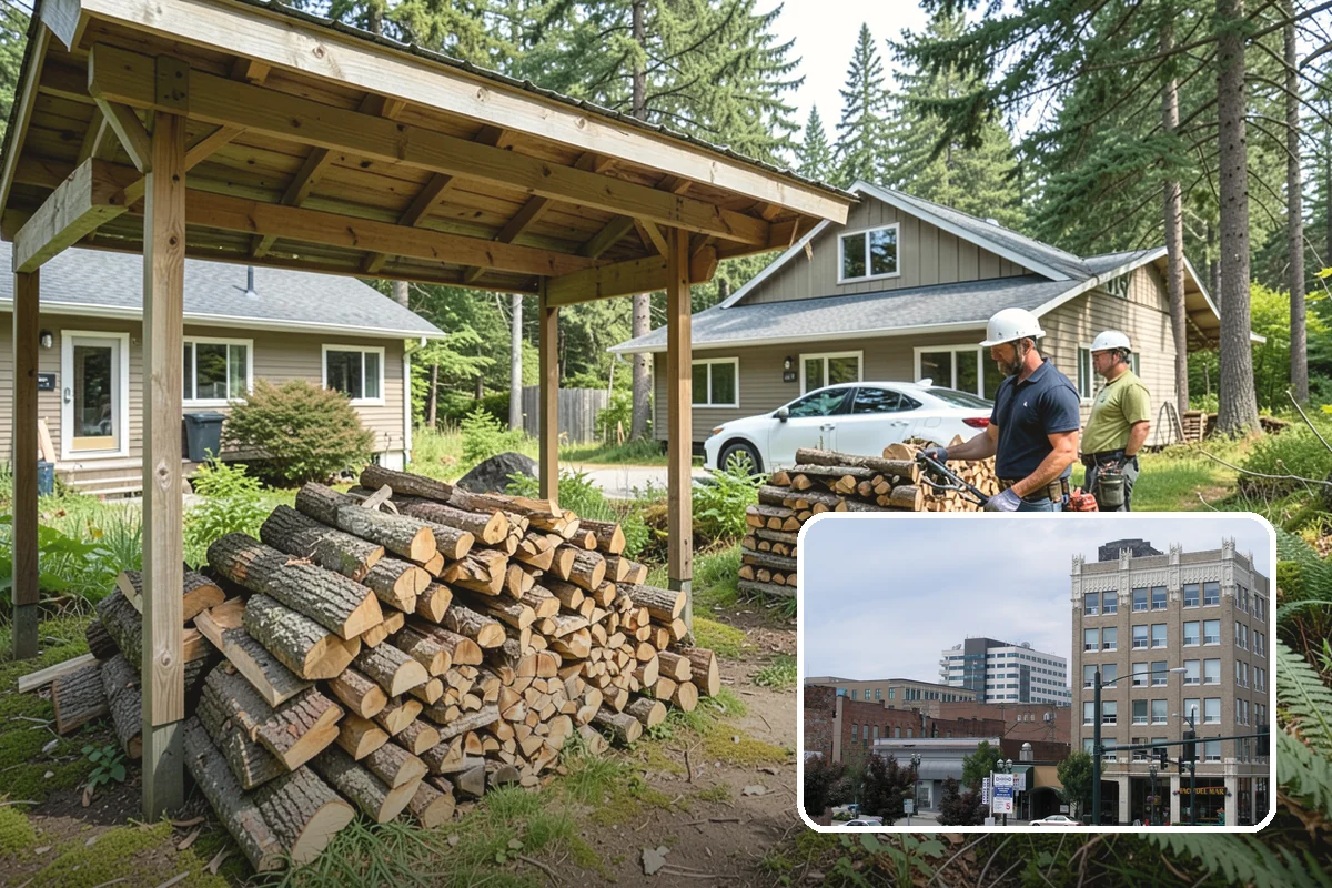 Pizza Restaurant Firewood in Everett, Snohomish County, WA - Wood sized to fit pizza oven fireboxes