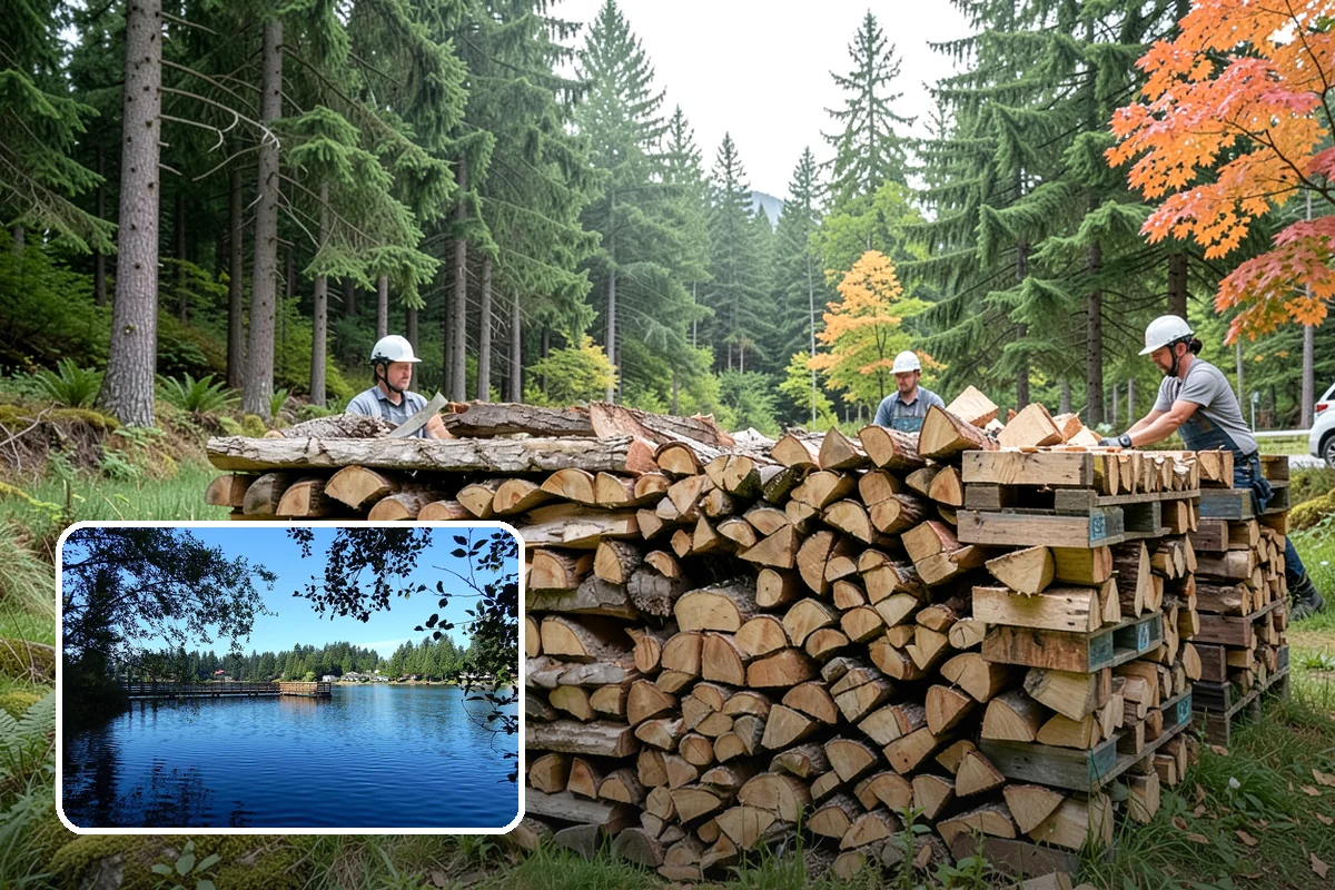 Pizza Restaurant Firewood in Federal Way, King County, WA - Wood sized to fit pizza oven fireboxes