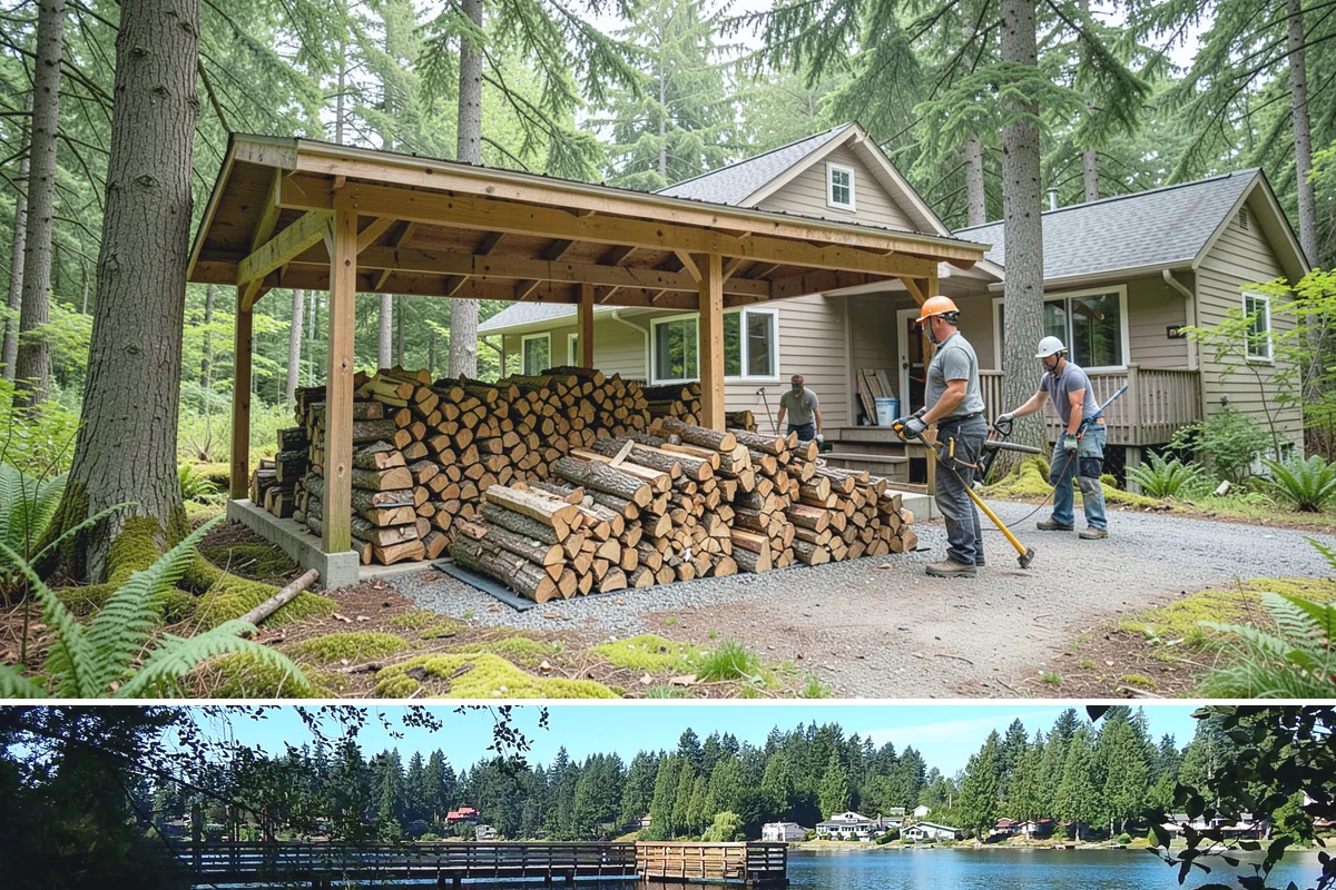 Pizza Restaurant Firewood in Federal Way, King County, WA - Secure a steady supply ahead of the busy fall and holiday pizza season.