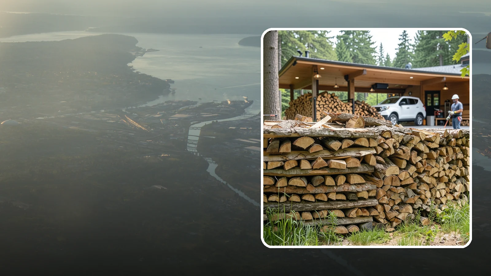 Pizza Restaurant Firewood in Fife, Pierce County, WA - We keep Pacific Northwest pizzerias stocked with dry, clean-burning wood cut to fit wood-fired pizza ovens.