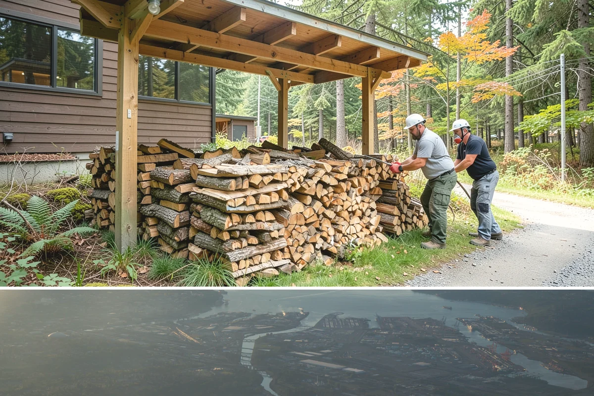 Pizza Restaurant Firewood in Fife, Pierce County, WA - Secure a steady supply ahead of the busy fall and holiday pizza season.