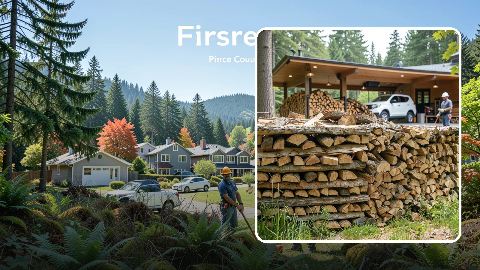 Pizza Restaurant Firewood in Fircrest, Pierce County, WA - We keep Pacific Northwest pizzerias stocked with dry, clean-burning wood cut to fit wood-fired pizza ovens.
