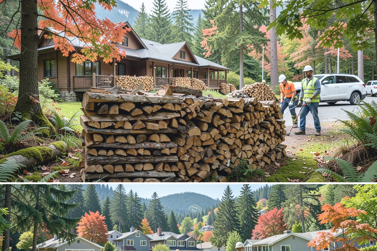 Pizza Restaurant Firewood in Fircrest, Pierce County, WA - Secure a steady supply ahead of the busy fall and holiday pizza season.