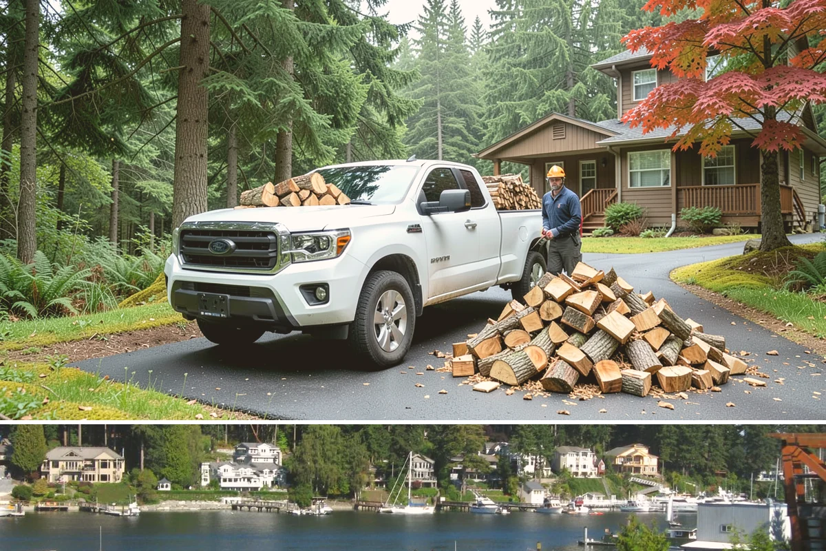Pizza Restaurant Firewood in Gig Harbor, Pierce County, WA - Secure a steady supply ahead of the busy fall and holiday pizza season.