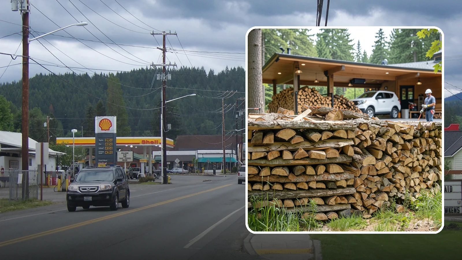 Pizza Restaurant Firewood in Granite Falls, Snohomish County, WA - We keep Pacific Northwest pizzerias stocked with dry, clean-burning wood cut to fit wood-fired pizza ovens.