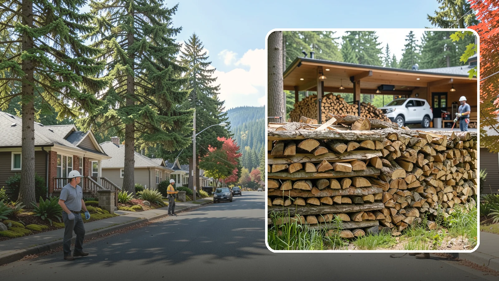 Pizza Restaurant Firewood in Hunts Point, King County, WA - We keep Pacific Northwest pizzerias stocked with dry, clean-burning wood cut to fit wood-fired pizza ovens.