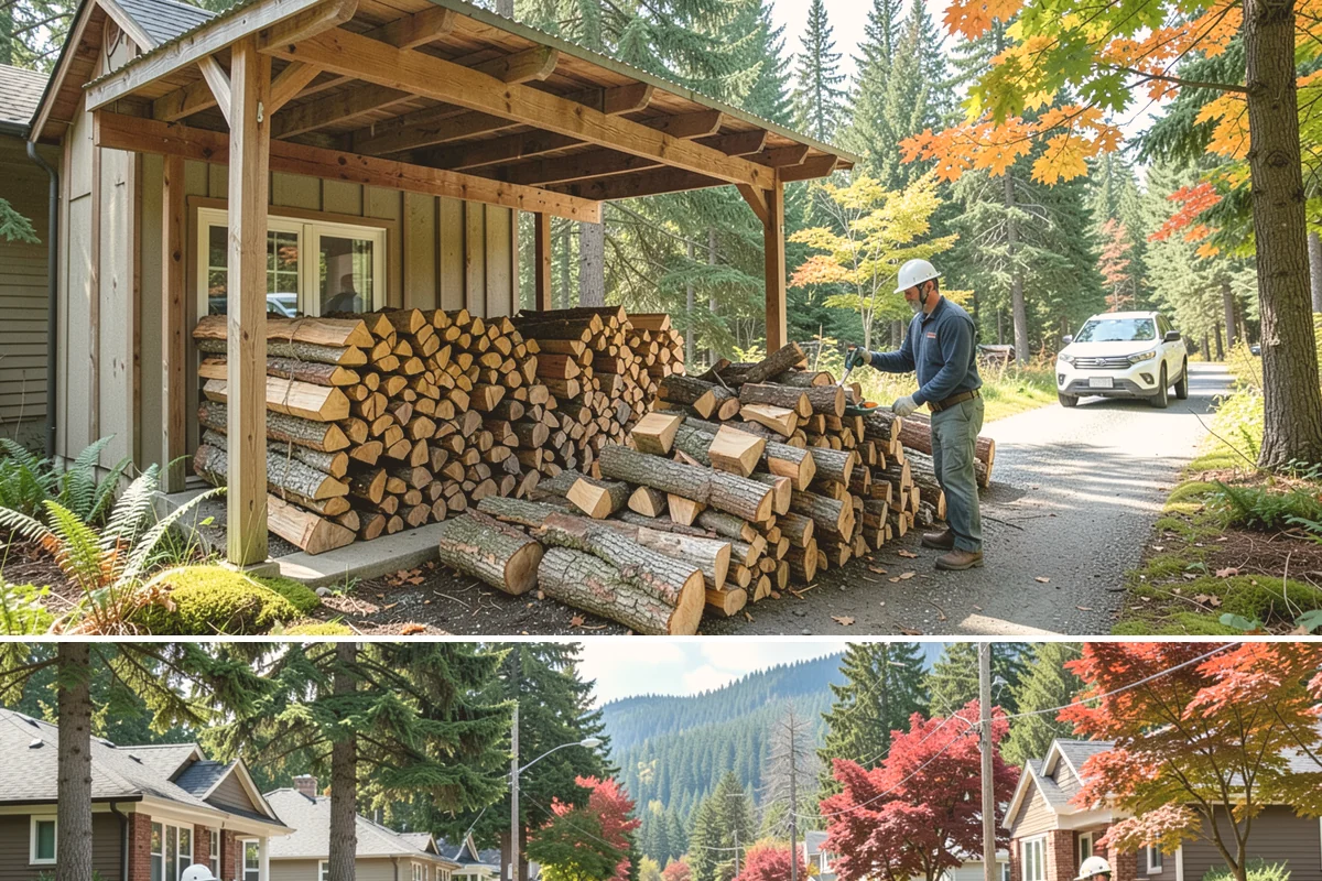 Pizza Restaurant Firewood in Hunts Point, King County, WA - Secure a steady supply ahead of the busy fall and holiday pizza season.