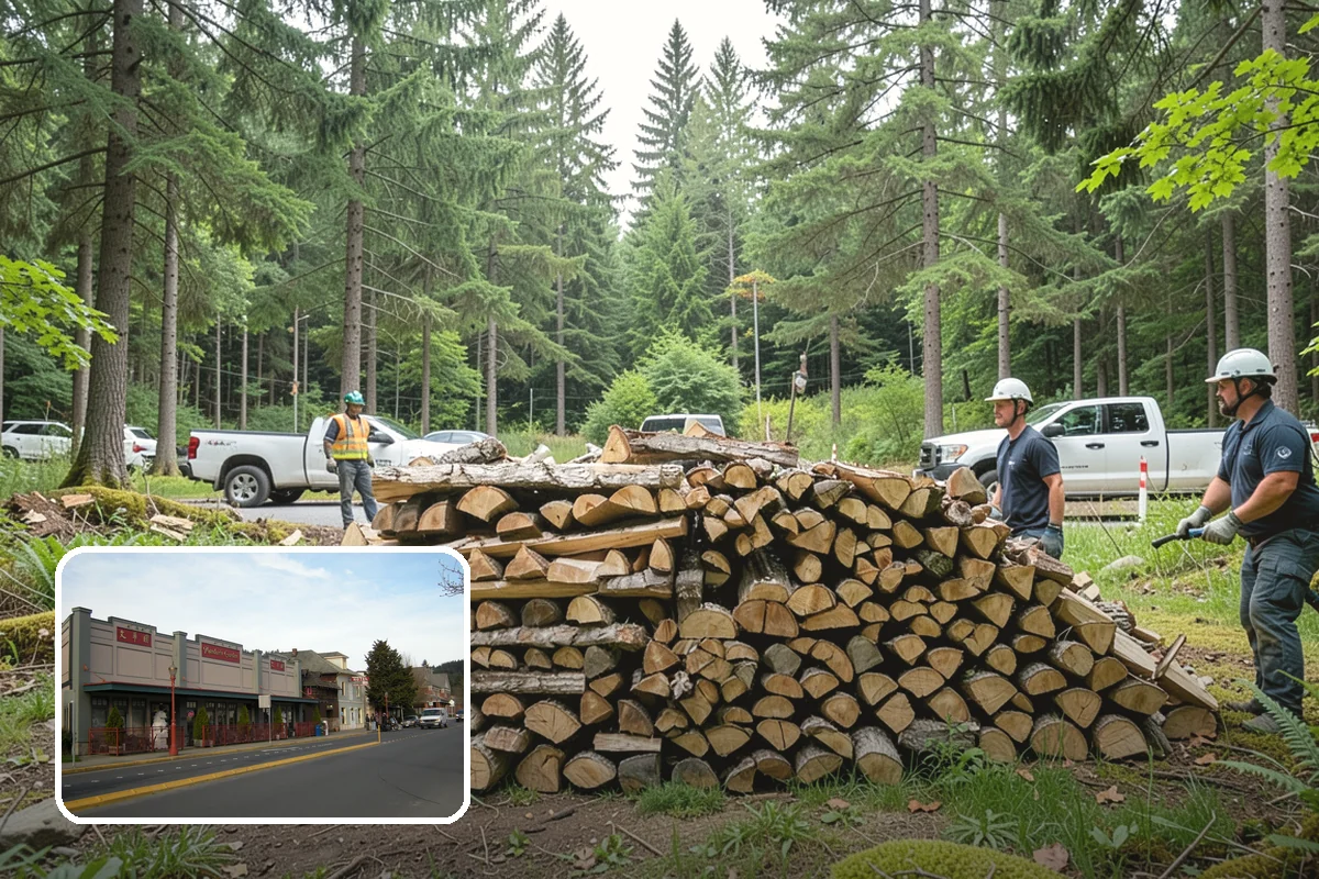 Pizza Restaurant Firewood in Issaquah, King County, WA - Wood sized to fit pizza oven fireboxes