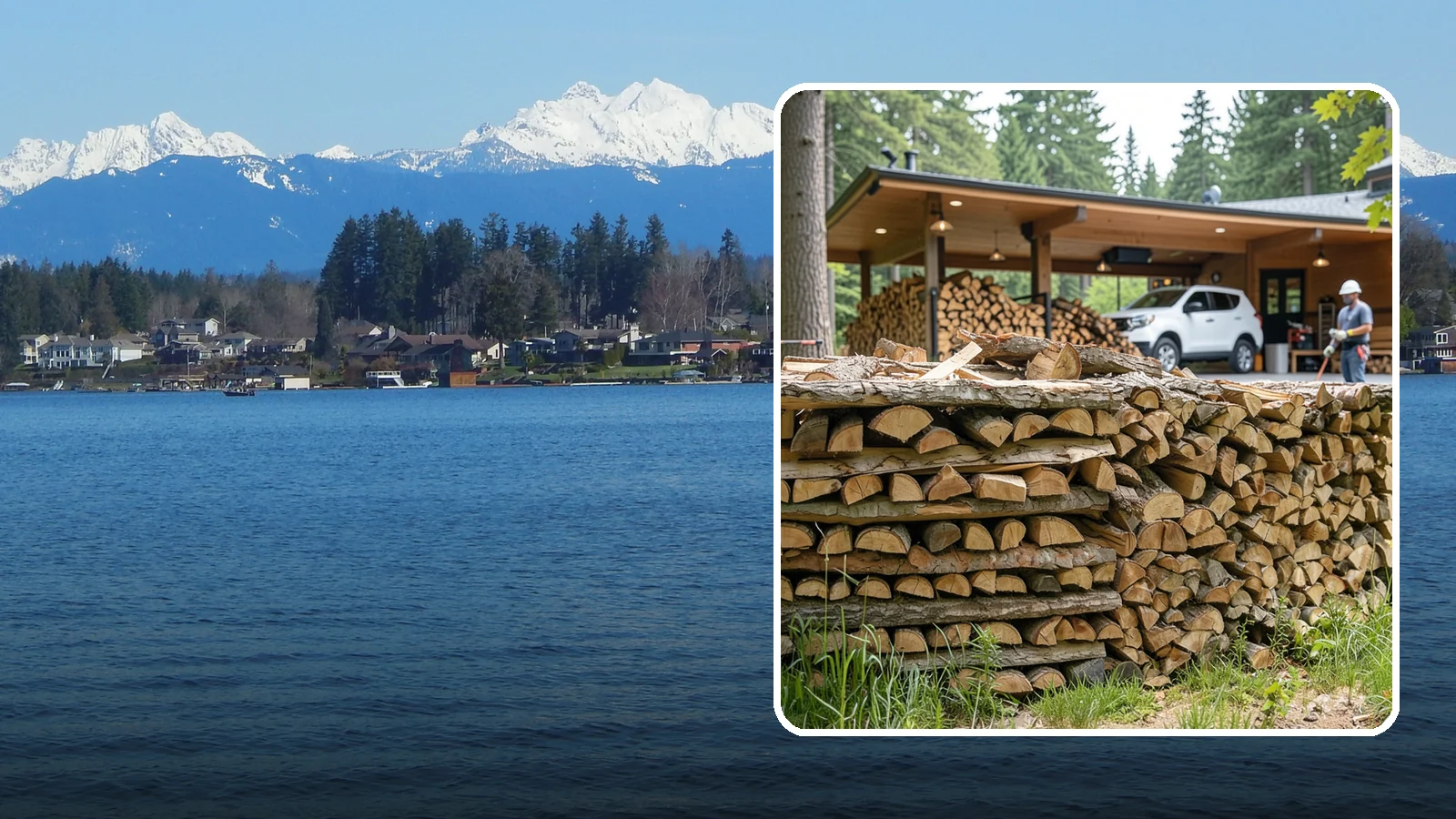 Pizza Restaurant Firewood in Lake Stevens, Snohomish County, WA - We keep Pacific Northwest pizzerias stocked with dry, clean-burning wood cut to fit wood-fired pizza ovens.
