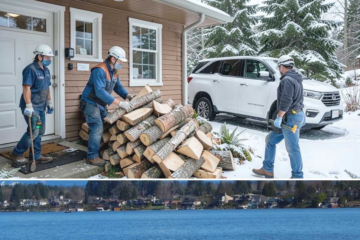 Pizza Restaurant Firewood in Lake Stevens, Snohomish County, WA - Secure a steady supply ahead of the busy fall and holiday pizza season.
